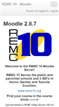 Mobile Screenshot of moodle.remc10.org